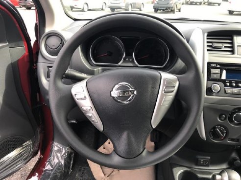 2018 Nissan Versa Sedan SV Cayenne Red, Lawrence, MA
