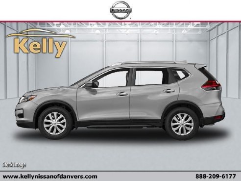 2018 Nissan Rogue SV Brilliant Silver, Beverly, MA