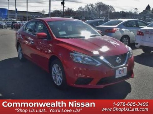2018 Nissan Sentra SV Red Alert, Lawrence, MA