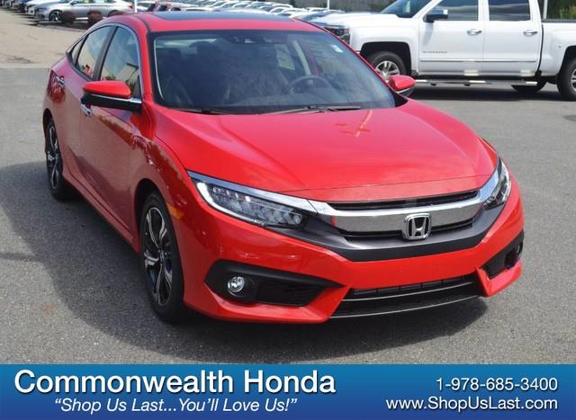 2018 Honda Civic Sedan Touring Rallye Red, Lawrence, MA