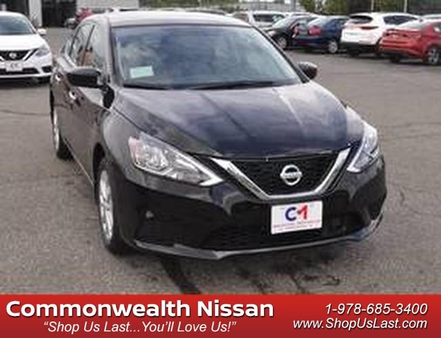 2018 Nissan Sentra SV Super Black, Lawrence, MA