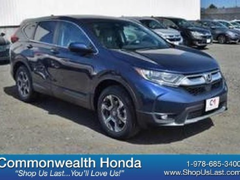 2018 Honda CR-V EX Obsidian Blue Pearl, Lawrence, MA