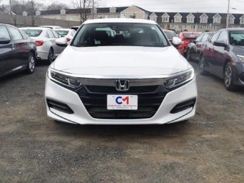 2018 Honda Accord LX 1.5T Platinum White Pearl, Lawrence, MA