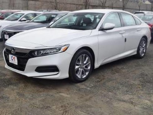 2018 Honda Accord LX 1.5T Platinum White Pearl, Lawrence, MA