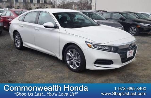 2018 Honda Accord LX 1.5T Platinum White Pearl, Lawrence, MA