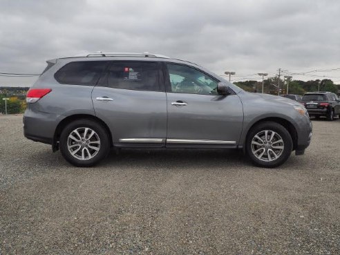 2015 Nissan Pathfinder 4WD 4dr SL Gun Metallic, Beverly, MA