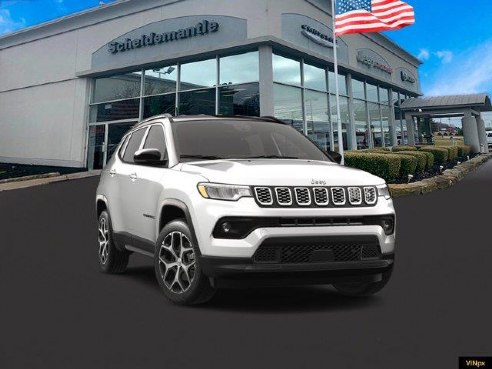 2024 Jeep Compass Limited Bright White Clearcoat, Hermitage, PA