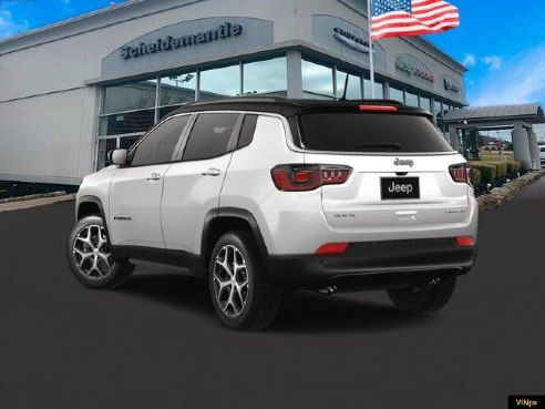 2024 Jeep Compass Limited Bright White Clearcoat, Hermitage, PA