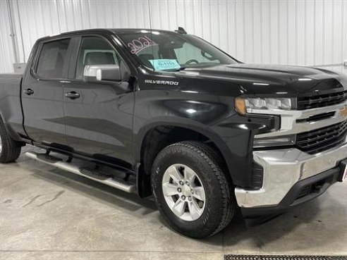 2021 Chevrolet Silverado 1500 LT Pickup 4D 6 1-2 ft Black, Sioux Falls, SD