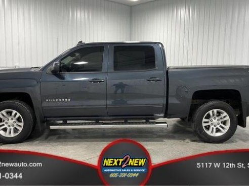 2018 Chevrolet Silverado 1500 LT Pickup 4D 5 3-4 ft Blue, Sioux Falls, SD