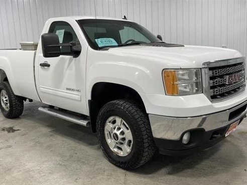 2013 GMC Sierra 2500HD SLE Pickup 2D 8 ft White, Sioux Falls, SD