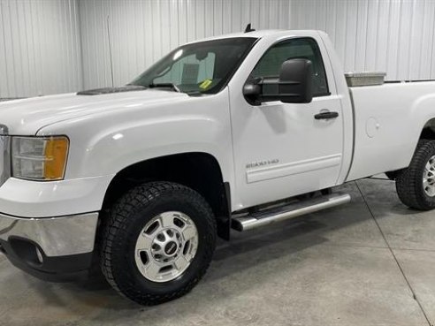 2013 GMC Sierra 2500HD SLE Pickup 2D 8 ft White, Sioux Falls, SD