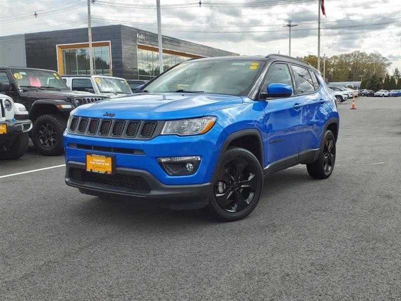 2021 Jeep Compass Altitude Laser Blue Pearlcoat, Lynnfield, MA