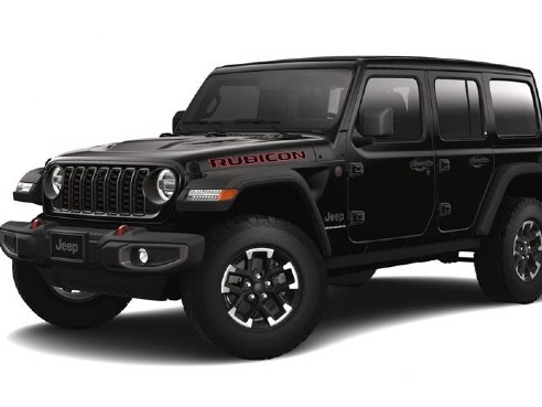 2024 Jeep Wrangler 4-DOOR RUBICON Black, Lynnfield, MA