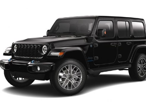 2024 Jeep Wrangler 4xe 4-DOOR HIGH ALTITUDE Black, Lynnfield, MA