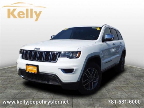 2021 Jeep Grand Cherokee Limited Bright White Clearcoat, Lynnfield, MA