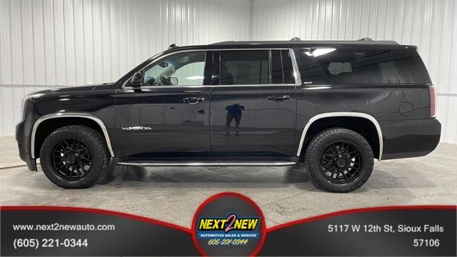 2018 GMC Yukon XL SLT Sport Utility 4D Black, Sioux Falls, SD