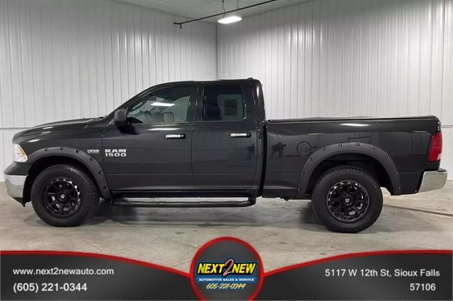 2018 Ram Ram Pickup 1500 SLT Pickup 4D 6 1-3 ft Black, Sioux Falls, SD