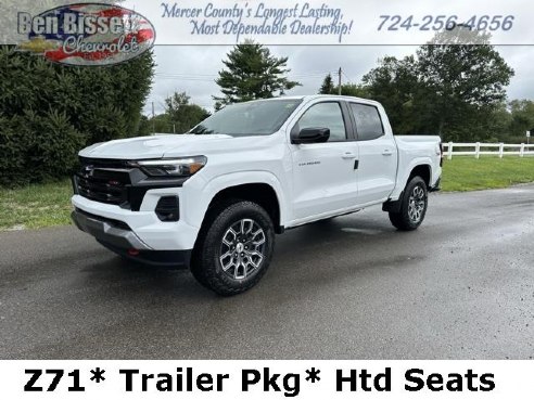 2024 Chevrolet Colorado Z71 White, Mercer, PA