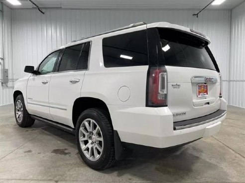 2018 GMC Yukon Denali Sport Utility 4D White, Sioux Falls, SD