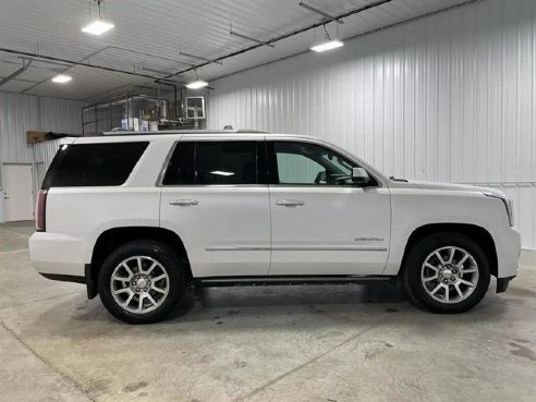 2018 GMC Yukon Denali Sport Utility 4D White, Sioux Falls, SD