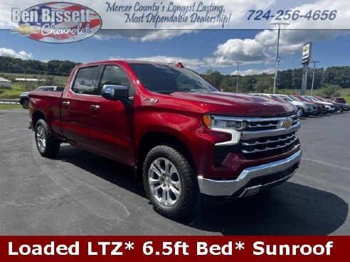 2024 Chevrolet Silverado 1500 LTZ Red, Mercer, PA