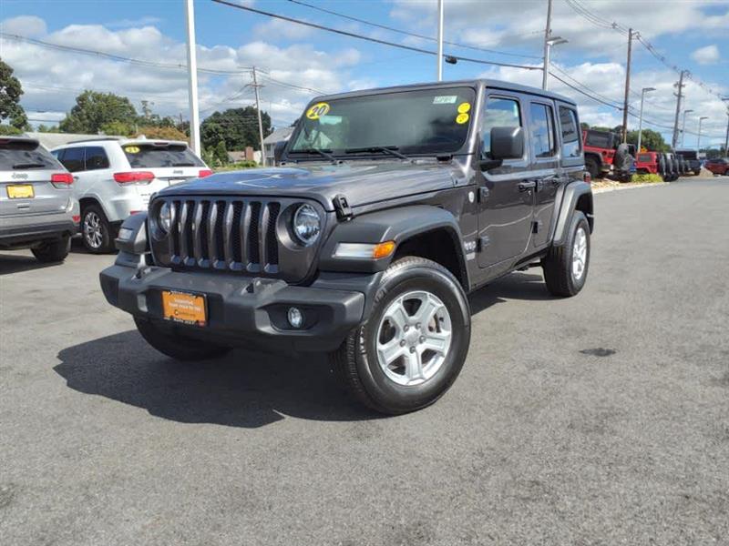 2020 Jeep Wrangler Sport S Granite Crystal Metallic Clearcoat, Lynnfield, MA