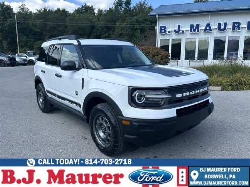 2024 Ford Bronco Sport Big Bend White, Boswell, PA