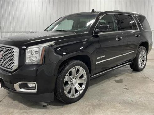 2016 GMC Yukon Denali Sport Utility 4D Black, Sioux Falls, SD