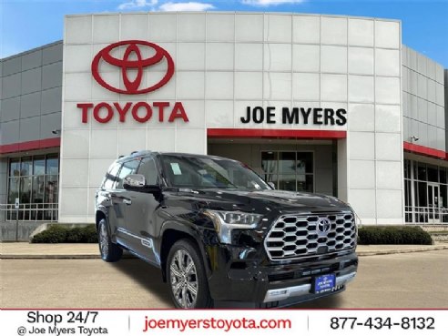 2024 Toyota Sequoia Capstone Black, Houston, TX