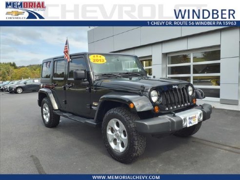 2013 Jeep Wrangler Sahara Black, Windber, PA