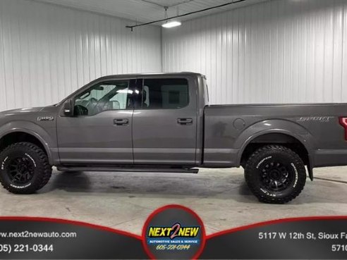 2018 Ford F-150 XLT Pickup 4D 5 1-2 ft Grey, Sioux Falls, SD