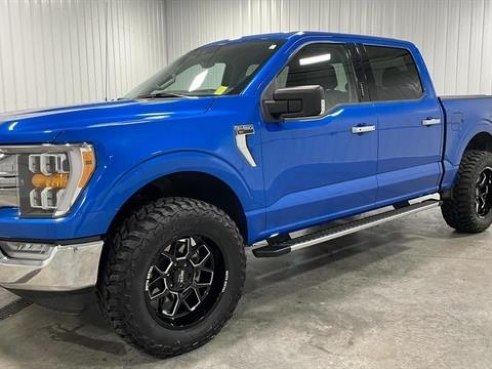 2021 Ford F-150 XLT Pickup 4D 5 1-2 ft Blue, Sioux Falls, SD