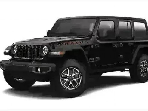 2024 Jeep Wrangler 4-DOOR RUBICON Black, Lynnfield, MA