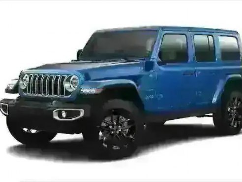 2024 Jeep Wrangler 4-DOOR SAHARA Hydro Blue Pearlcoat, Lynnfield, MA