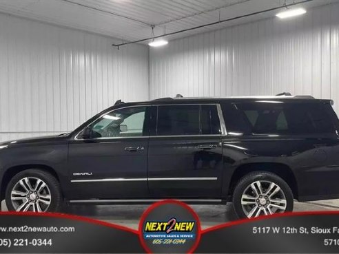 2018 GMC Yukon XL Denali Sport Utility 4D Black, Sioux Falls, SD