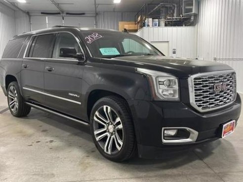 2018 GMC Yukon XL Denali Sport Utility 4D Black, Sioux Falls, SD