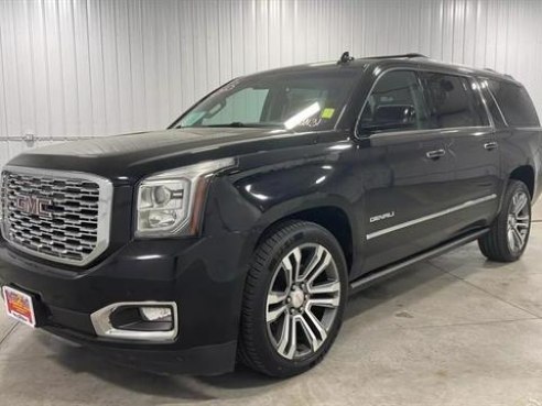 2018 GMC Yukon XL Denali Sport Utility 4D Black, Sioux Falls, SD