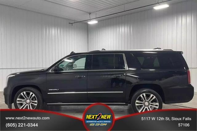 2018 GMC Yukon XL Denali Sport Utility 4D Black, Sioux Falls, SD