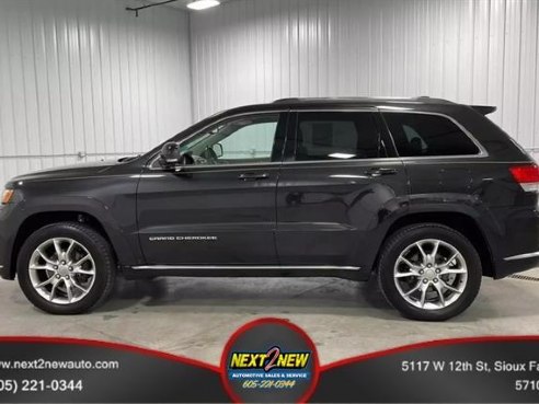 2016 Jeep Grand Cherokee Summit Sport Utility 4D Black, Sioux Falls, SD