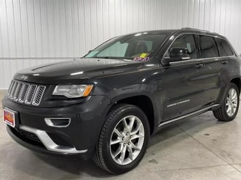 2016 Jeep Grand Cherokee Summit Sport Utility 4D Black, Sioux Falls, SD