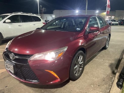 2017 Toyota Camry SE Red, Houston, TX