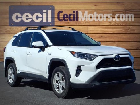 2021 Toyota RAV4 Hybrid XLE White, Burnet, TX