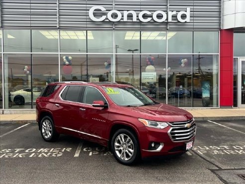 2019 Chevrolet Traverse High Country Red, Concord, NH