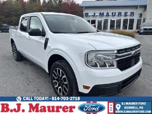 2024 Ford Maverick Lariat White, Boswell, PA