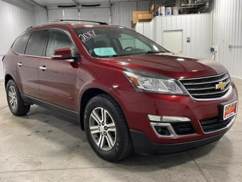 2017 Chevrolet Traverse LT Sport Utility 4D Red, Sioux Falls, SD