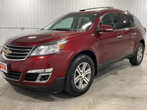 2017 Chevrolet Traverse LT Sport Utility 4D Red, Sioux Falls, SD