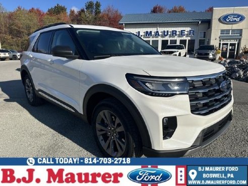 2025 Ford Explorer Active White, Boswell, PA