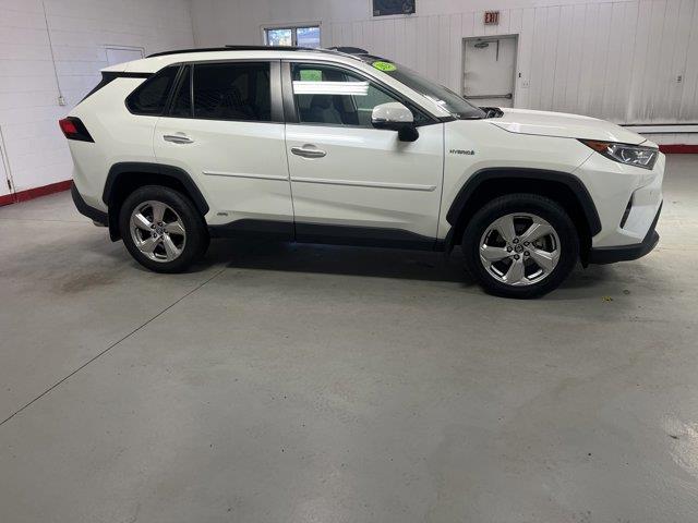 2020 Toyota RAV4 Hybrid Limited Blizzard Pearl, Beaverdale, PA